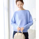 【洗濯機OK・アンチピリング】マシュマロ袖パールドルマンニット | ROPE' PICNIC | 詳細画像14