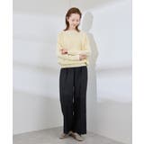 【洗濯機OK・アンチピリング】マシュマロ袖パールドルマンニット | ROPE' PICNIC | 詳細画像31