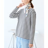 刺繍入りボーダーカットトップス | ROPE' PICNIC | 詳細画像4 