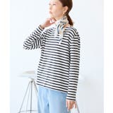 刺繍入りボーダーカットトップス | ROPE' PICNIC | 詳細画像5 