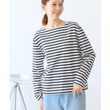 刺繍入りボーダーカットトップス | ROPE' PICNIC | 詳細画像7 