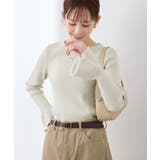 袖口フレアシアーニットプルオーバー/洗濯機OK | ROPE' PICNIC | 詳細画像13 