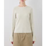 袖口フレアシアーニットプルオーバー/洗濯機OK | ROPE' PICNIC | 詳細画像24 