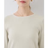 袖口フレアシアーニットプルオーバー/洗濯機OK | ROPE' PICNIC | 詳細画像27 