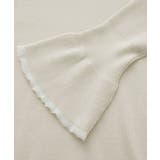 袖口フレアシアーニットプルオーバー/洗濯機OK | ROPE' PICNIC | 詳細画像32 