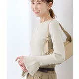 グレーサブ(09) | 袖口フレアシアーニットプルオーバー/洗濯機OK | ROPE' PICNIC