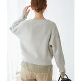 fluffy knitフラッフィーニット ふわふわMIXフェザーニットプルオーバ… | ROPE' PICNIC | 詳細画像5 