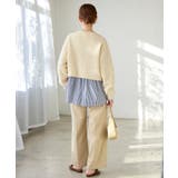 スパンコール混リボンヤーンニットプルオーバー | ROPE' PICNIC | 詳細画像10 