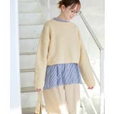 スパンコール混リボンヤーンニットプルオーバー | ROPE' PICNIC | 詳細画像13 