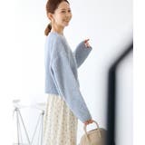 スパンコール混リボンヤーンニットプルオーバー | ROPE' PICNIC | 詳細画像17 