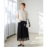 スパンコール混リボンヤーンニットプルオーバー | ROPE' PICNIC | 詳細画像2 