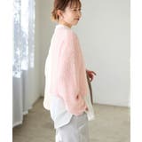 スパンコール混リボンヤーンニットプルオーバー | ROPE' PICNIC | 詳細画像25 