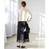 スパンコール混リボンヤーンニットプルオーバー | ROPE' PICNIC | 詳細画像3 