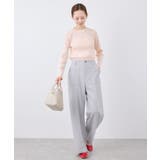 シルク混ワンポイントニットプルオーバー | ROPE' PICNIC | 詳細画像17 