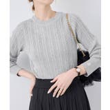 シルク混ワンポイントニットプルオーバー | ROPE' PICNIC | 詳細画像5 