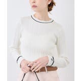 シルク混ワンポイントニットプルオーバー | ROPE' PICNIC | 詳細画像9 