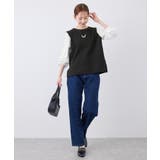 布帛コンビプルオーバー | ROPE' PICNIC | 詳細画像2 