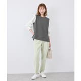 布帛コンビプルオーバー | ROPE' PICNIC | 詳細画像6 