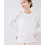 ホワイト(10) | RENU/アソートロゴロングTシャツ | ROPE' PICNIC