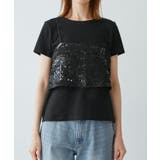 スパンコールビスチェ付きカットトップス | ROPE' PICNIC | 詳細画像16 