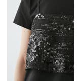 スパンコールビスチェ付きカットトップス | ROPE' PICNIC | 詳細画像20 