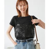 スパンコールビスチェ付きカットトップス | ROPE' PICNIC | 詳細画像5 