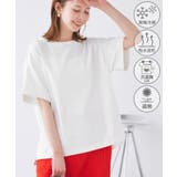 オフホワイト(15) | (entry price）マルチファンクション袖折り返しラウンドヘムtee | ROPE' PICNIC