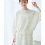 キナリ(16) | スポンジシアーニットプルオーバー | ROPE' PICNIC