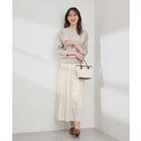 アンジェリーナ7分袖パールドルマンニット | ROPE' PICNIC | 詳細画像2 