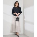 アンジェリーナ7分袖パールドルマンニット | ROPE' PICNIC | 詳細画像9 