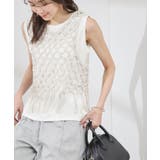 かぎ針ビスチェ×タンクトップセット | ROPE' PICNIC | 詳細画像17 