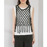 かぎ針ビスチェ×タンクトップセット | ROPE' PICNIC | 詳細画像25 