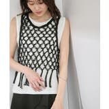 かぎ針ビスチェ×タンクトップセット | ROPE' PICNIC | 詳細画像6 