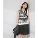 かぎ針ビスチェ×タンクトップセット | ROPE' PICNIC | 詳細画像8 