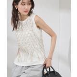 キナリ(16) | かぎ針ビスチェ×タンクトップセット | ROPE' PICNIC