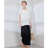 カットジョーゼットスキッパートップス | ROPE' PICNIC | 詳細画像12 