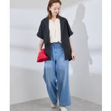 カットジョーゼットスキッパートップス | ROPE' PICNIC | 詳細画像17 