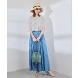 カットジョーゼットスキッパートップス | ROPE' PICNIC | 詳細画像18 