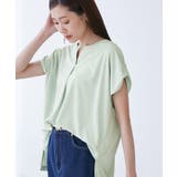 カットジョーゼットスキッパートップス | ROPE' PICNIC | 詳細画像7 