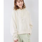 アソートロゴ刺繍裏毛フーディー | ROPE' PICNIC | 詳細画像10 