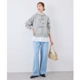 アソートロゴ刺繍裏毛フーディー | ROPE' PICNIC | 詳細画像2 