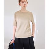 【洗濯機OK】LEVITAハーフスリーブニットプルオーバー | ROPE' PICNIC | 詳細画像10 