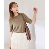 【洗濯機OK】LEVITAハーフスリーブニットプルオーバー | ROPE' PICNIC | 詳細画像15 