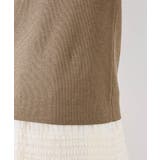 【洗濯機OK】LEVITAハーフスリーブニットプルオーバー | ROPE' PICNIC | 詳細画像22 