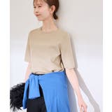 【洗濯機OK】LEVITAハーフスリーブニットプルオーバー | ROPE' PICNIC | 詳細画像8 