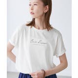 【UVカット・汗染み加工・接触冷感】手描き風ロゴプリントTシャツ | ROPE' PICNIC | 詳細画像12 