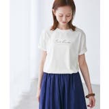 【UVカット・汗染み加工・接触冷感】手描き風ロゴプリントTシャツ | ROPE' PICNIC | 詳細画像14 