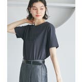 【UVカット・接触冷感・汗染み加工】フレンチロゴプリントTシャツ | ROPE' PICNIC | 詳細画像4 