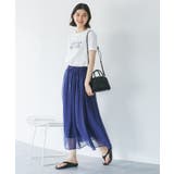 【UVカット・接触冷感・汗染み加工】フレンチロゴプリントTシャツ | ROPE' PICNIC | 詳細画像5 