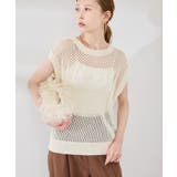 コード刺繍入りメッシュサマーニット | ROPE' PICNIC | 詳細画像22